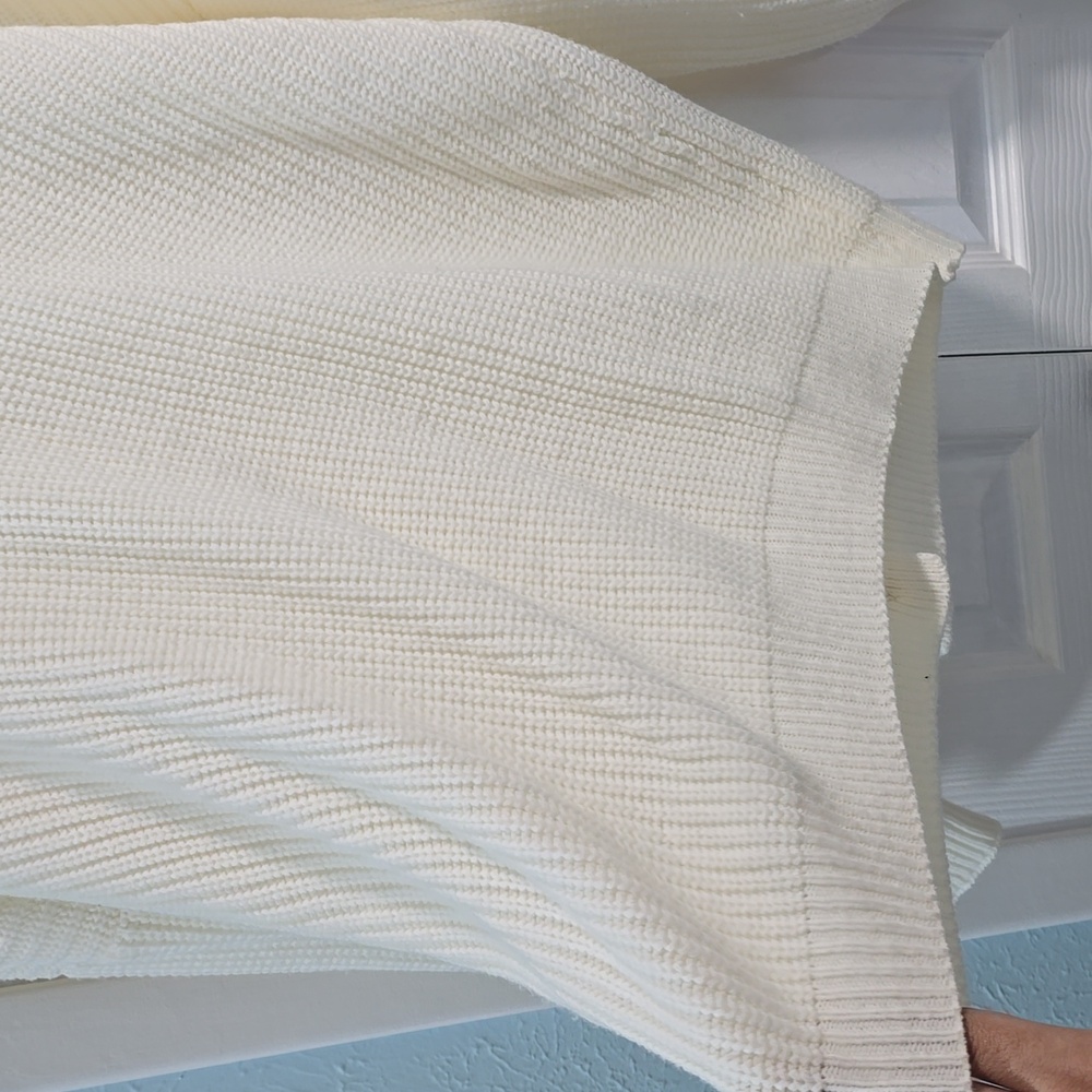 Andree Women's Cream Button-Up Cardigan - Picture 11 of 12